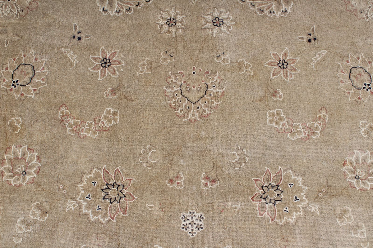 9x12 Navy and Brown Turkish Traditional Rug