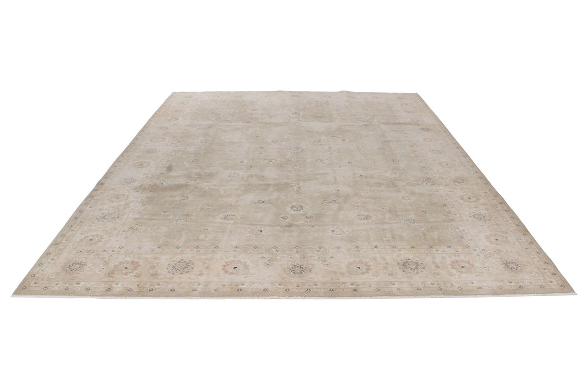 9x12 Navy and Brown Turkish Traditional Rug