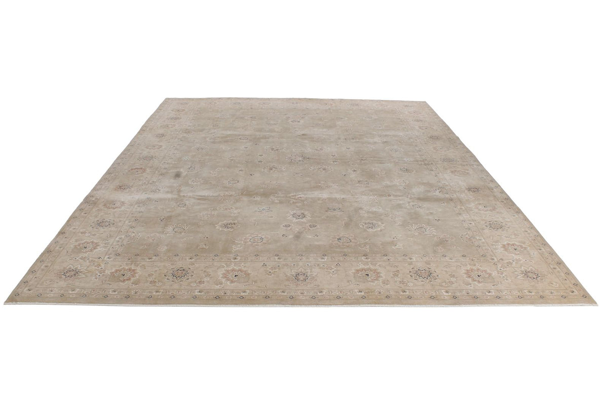 9x12 Navy and Brown Turkish Traditional Rug