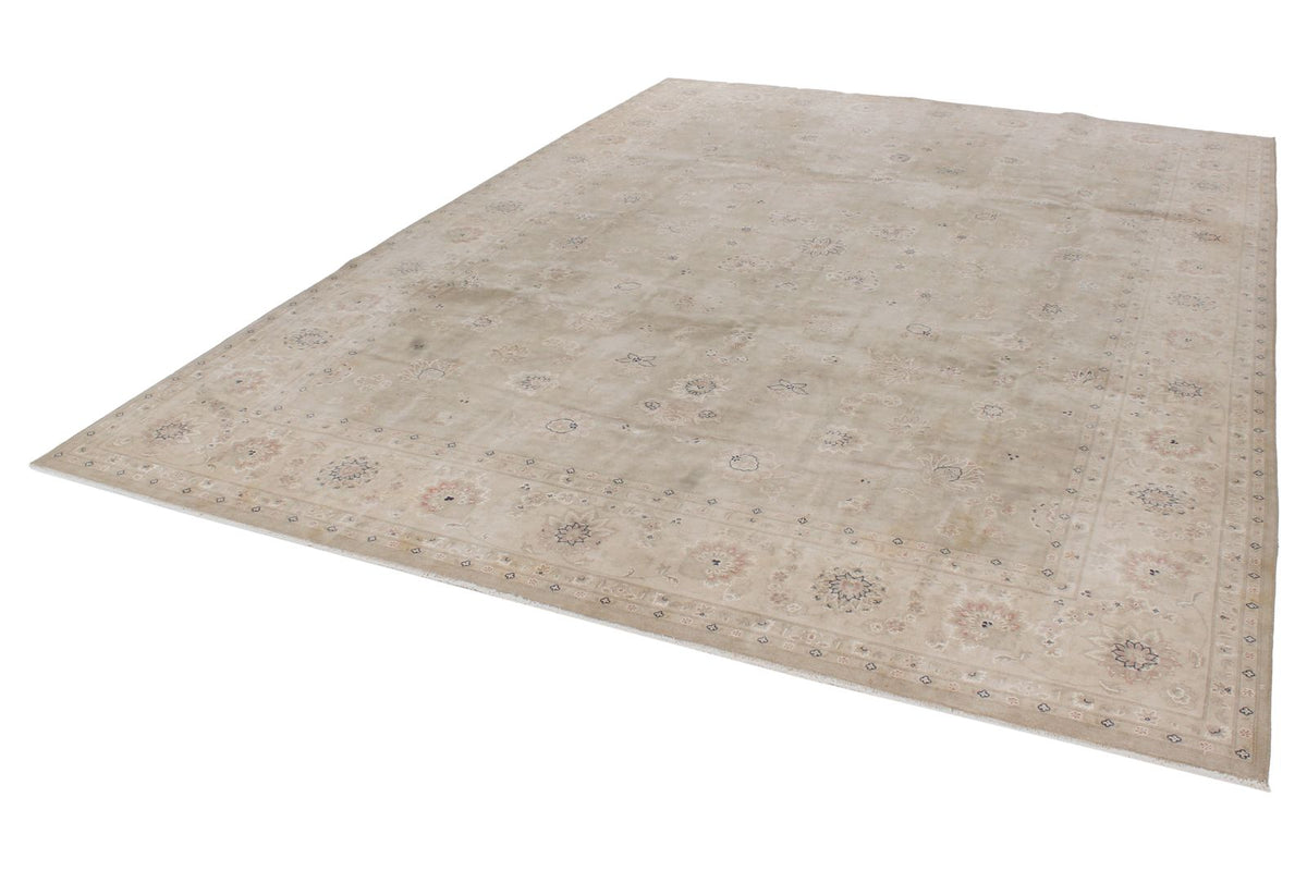 9x12 Navy and Brown Turkish Traditional Rug