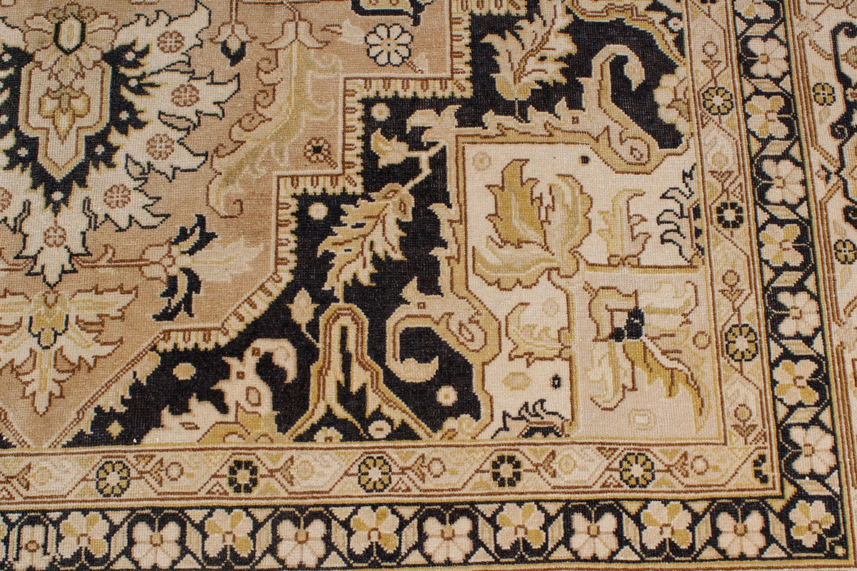 9x12 Black and Blue Anatolian Persian Rug