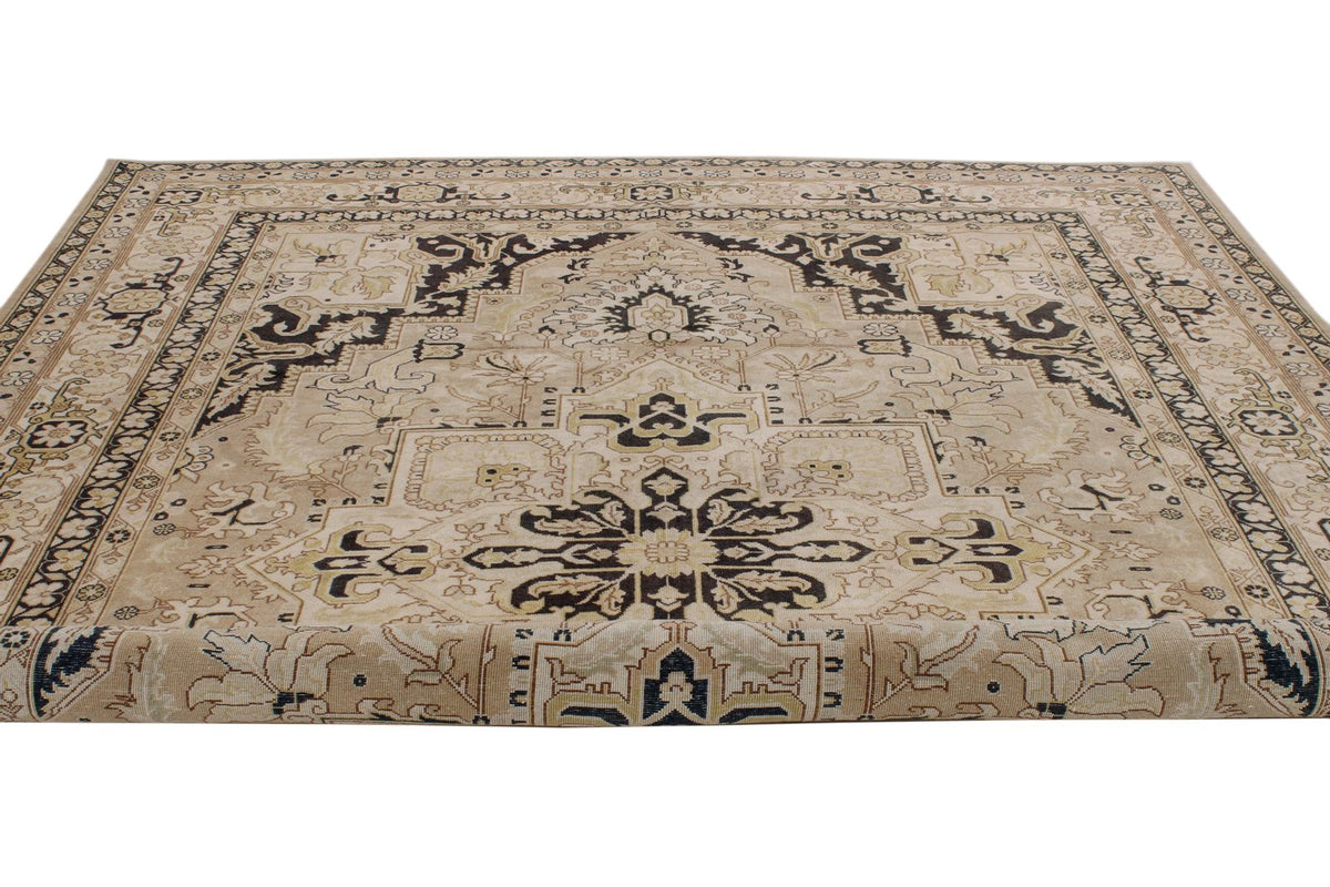 9x12 Black and Blue Anatolian Persian Rug