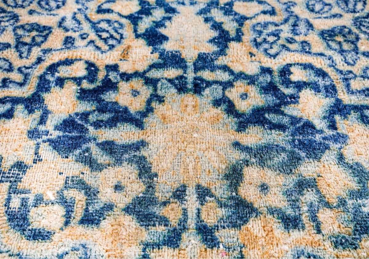 10x14 Beige and Blue Persian Traditional Rug