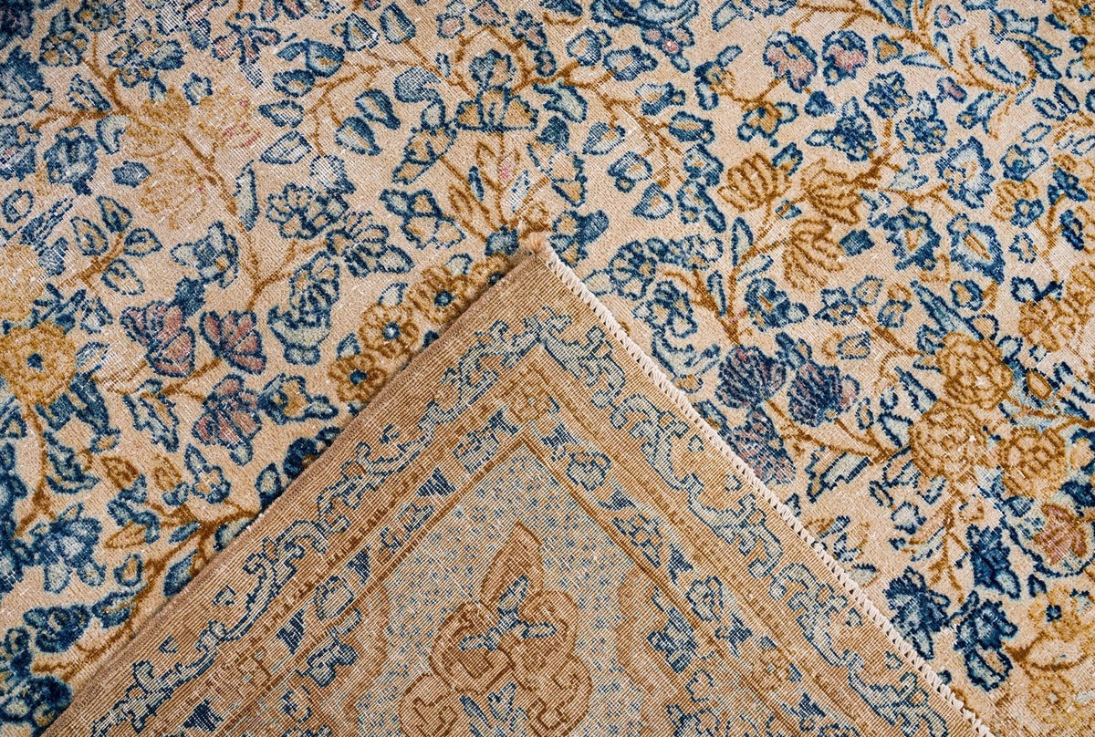 10x14 Beige and Blue Persian Traditional Rug