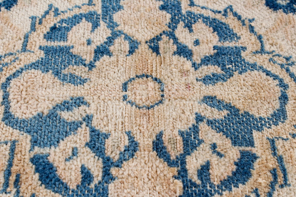 9x12 Beige and Blue Persian Traditional Rug