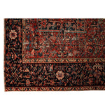 4x6 Red and Navy Persian Rug