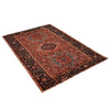 4x6 Red and Navy Persian Rug