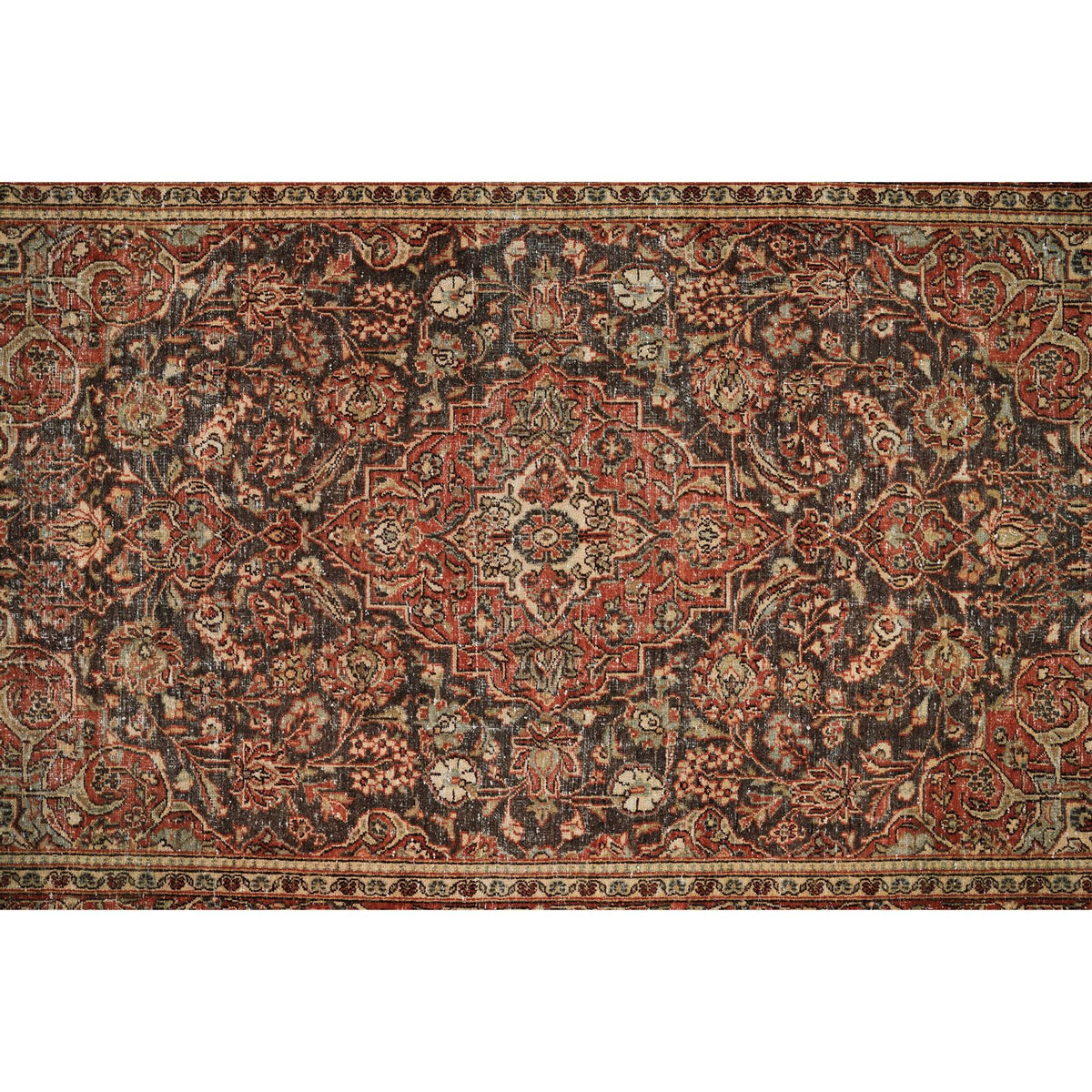 4x6 Navy and Red Turkish Persian Rug