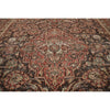 4x6 Navy and Red Turkish Persian Rug