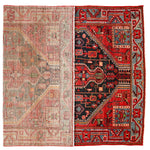 4x6 Red and Red Turkish Persian Rug