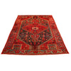 4x6 Red and Red Turkish Persian Rug