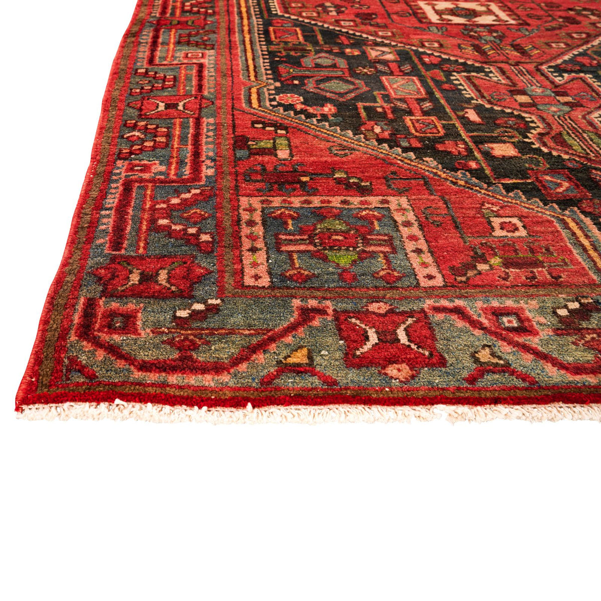 4x6 Red and Red Turkish Persian Rug