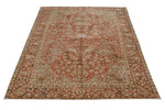 4x6 Red and Beige Persian Traditional Rug