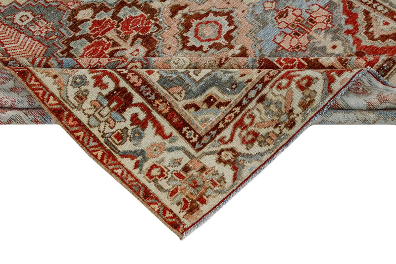 4x6 Beige and Red Persian Traditional Rug