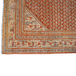 4x6 Red and Beige Persian Tribal Rug