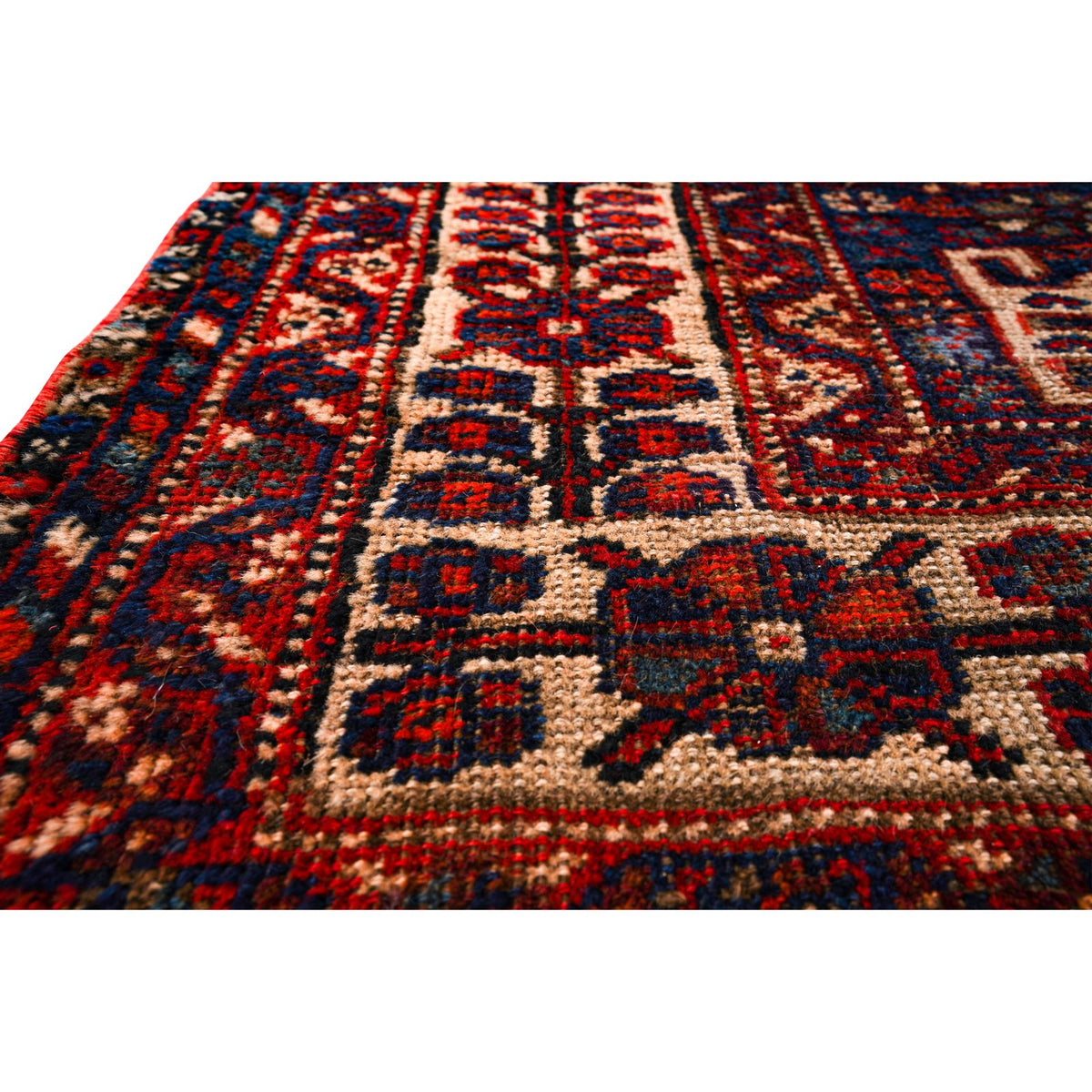 5x8 Red and Red Persian Traditional Rug