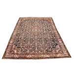 4x7 Brown Persian Tribal Rug