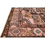 4x7 Brown Persian Tribal Rug