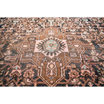 4x7 Brown Persian Tribal Rug