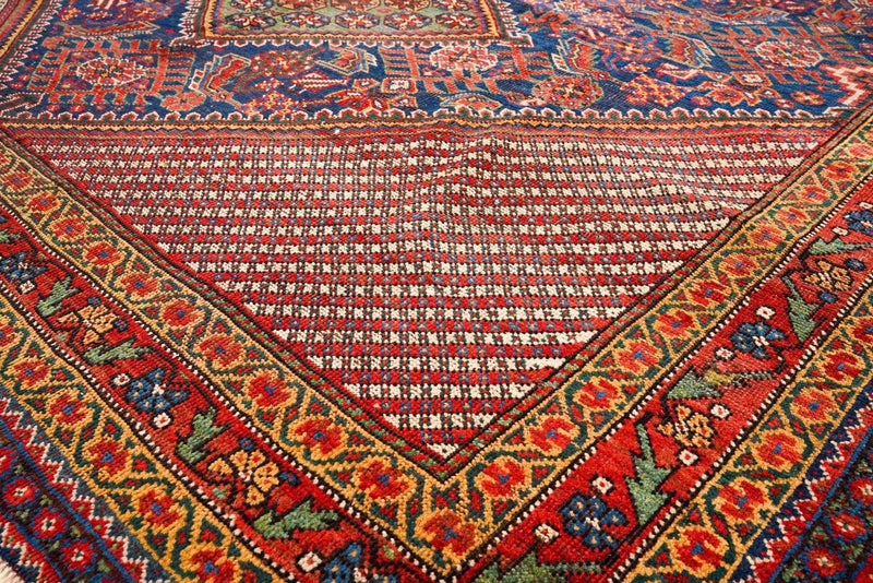 7x15 Red Persian Traditional Runner