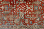 9x12 Red and Blue Persian Traditional Rug