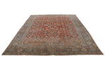 9x12 Red and Blue Persian Traditional Rug