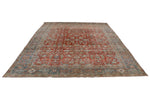 9x12 Red and Blue Persian Traditional Rug