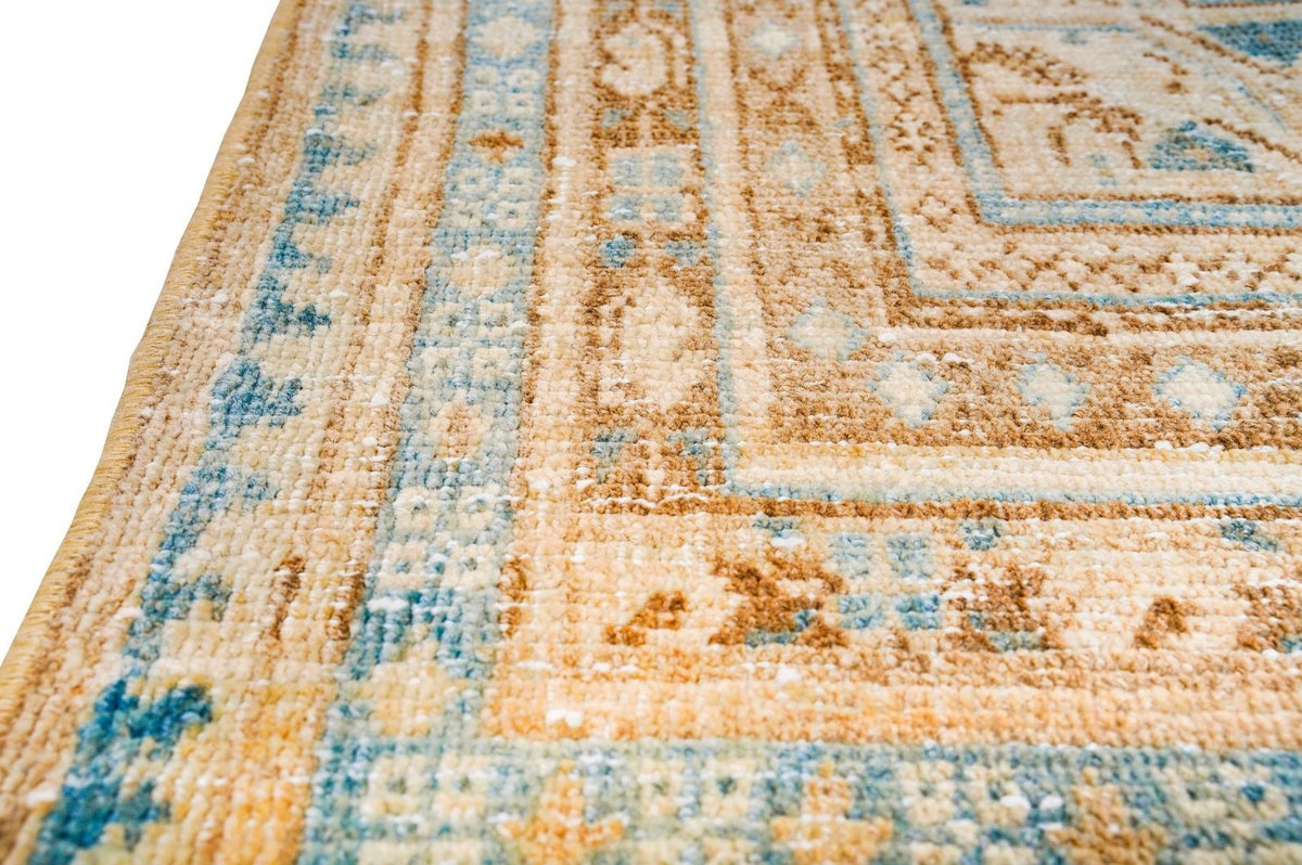 8x10 Brown and Beige Persian Rug