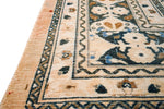 9x12 Beige and Navy Persian Rug