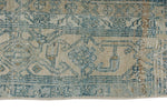 5x8 Beige and Navy Persian Rug
