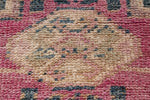 4x10 Pink and Blue Persian Runner