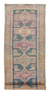 4x10 Pink and Blue Persian Runner