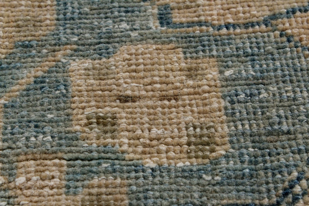 4x7 Beige and Blue Persian Traditional Rug