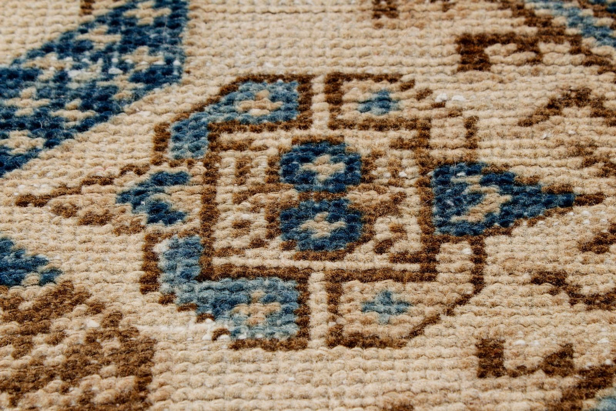 3x11 Beige and Blue Persian Runner