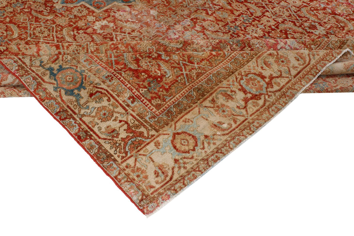 10x14 Red and Beige Persian Traditional Rug