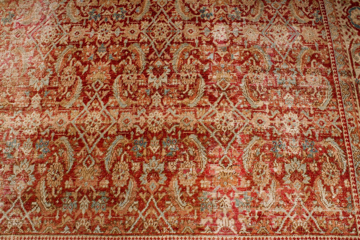 10x14 Red and Beige Persian Traditional Rug