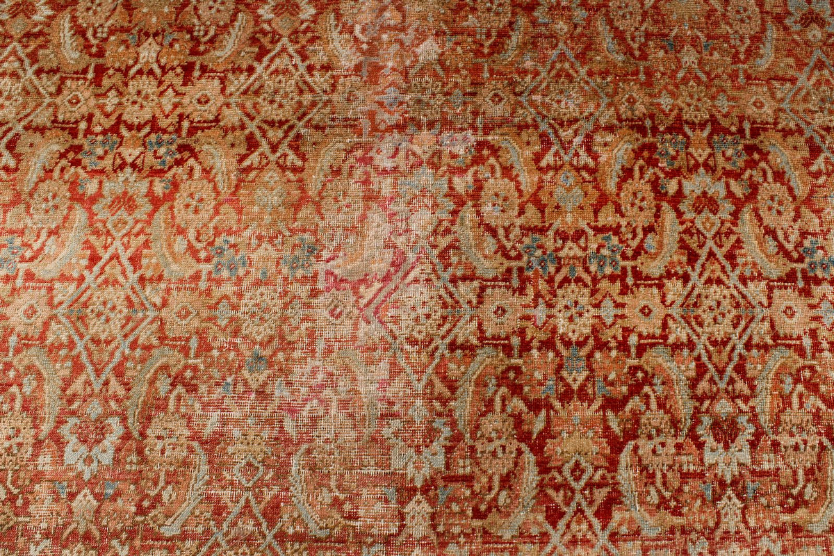 10x14 Red and Beige Persian Traditional Rug