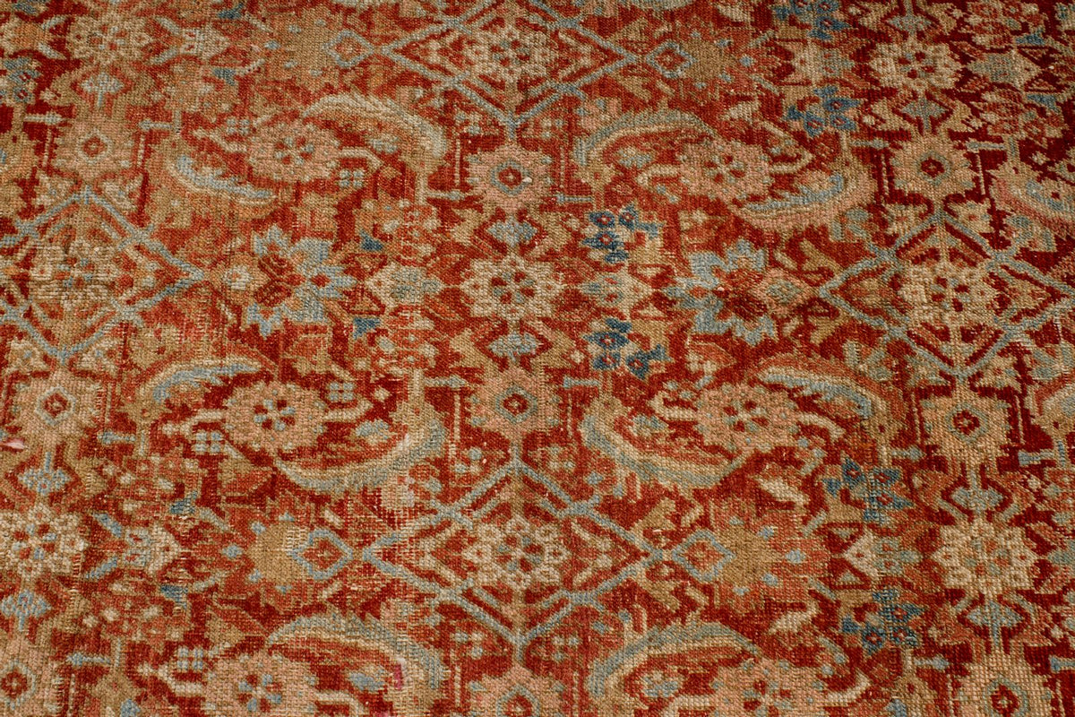 10x14 Red and Beige Persian Traditional Rug