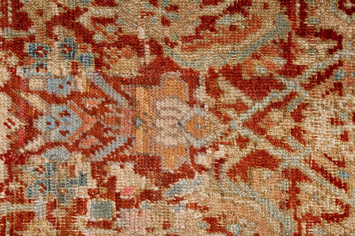 10x14 Red and Beige Persian Traditional Rug