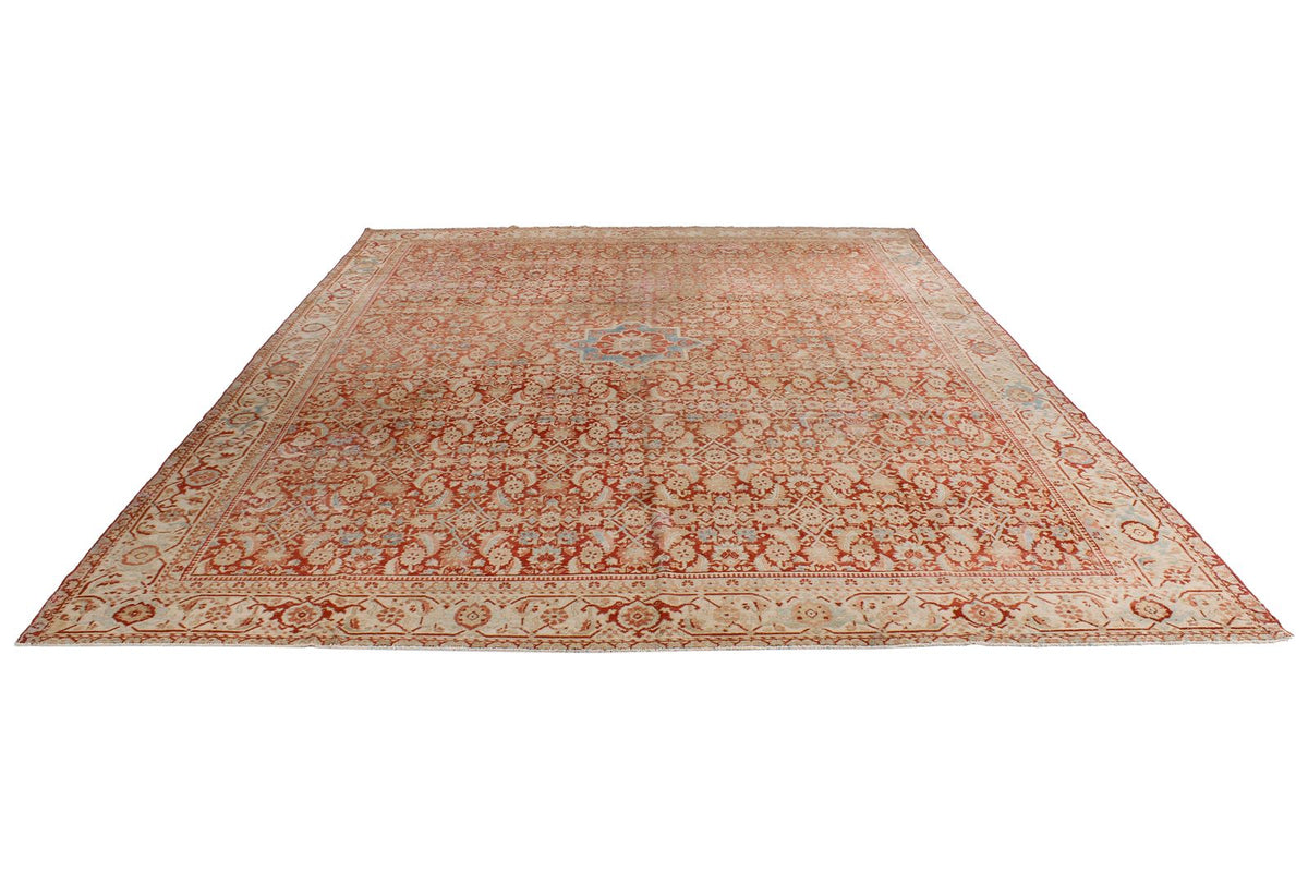 10x14 Red and Beige Persian Traditional Rug