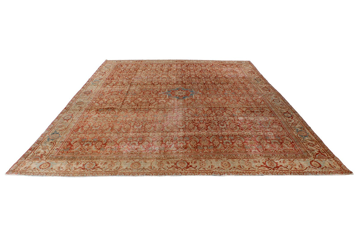 10x14 Red and Beige Persian Traditional Rug
