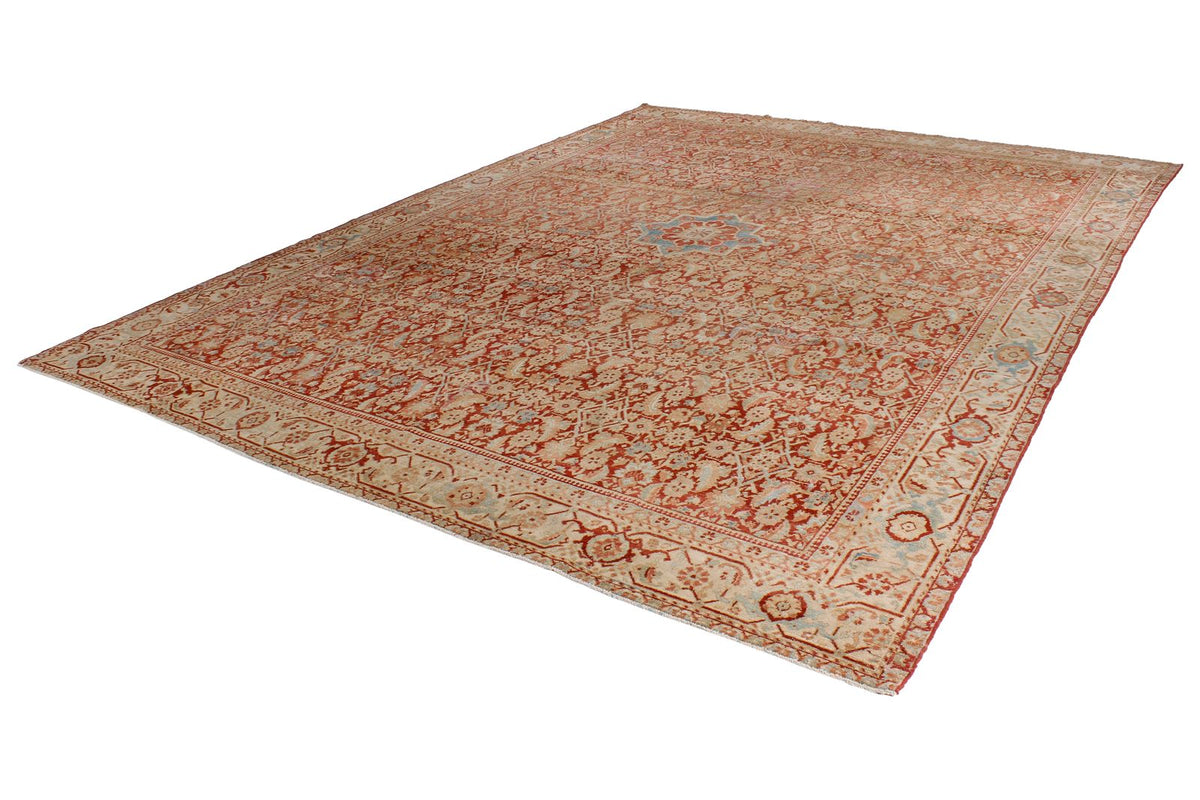 10x14 Red and Beige Persian Traditional Rug