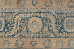 9x12 Beige and Blue Persian Rug