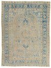 9x12 Beige and Blue Persian Rug