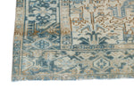 8x12 Beige and Blue Persian Rug