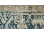 8x12 Beige and Blue Persian Rug