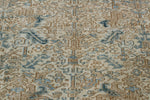 8x12 Beige and Blue Persian Rug