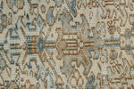 8x12 Beige and Blue Persian Rug