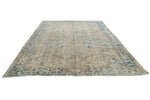 8x12 Beige and Blue Persian Rug