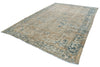 8x12 Beige and Blue Persian Rug